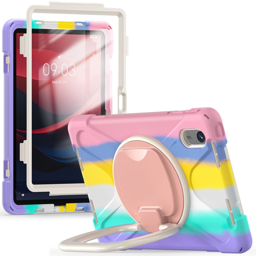 Lenovo Tab M11 11\'\' (TB-330FU) Tech-Protect X-Armor Hard Case Cover, Pink and Blue