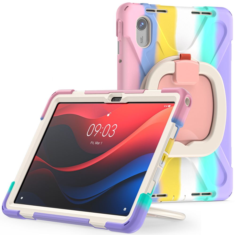 Lenovo Tab M11 11\'\' (TB-330FU) Tech-Protect X-Armor Hard Case Cover, Pink and Blue