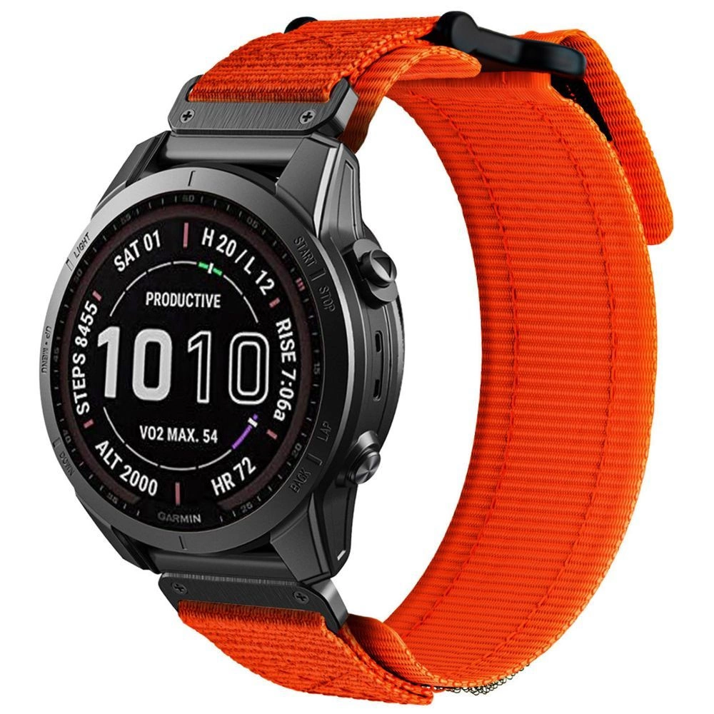 Tech-Protect Scout Pro strap for Garmin Fenix 3 / 5X / 3HR / 5X Plus / 6X / 6X Pro / 7X - orange