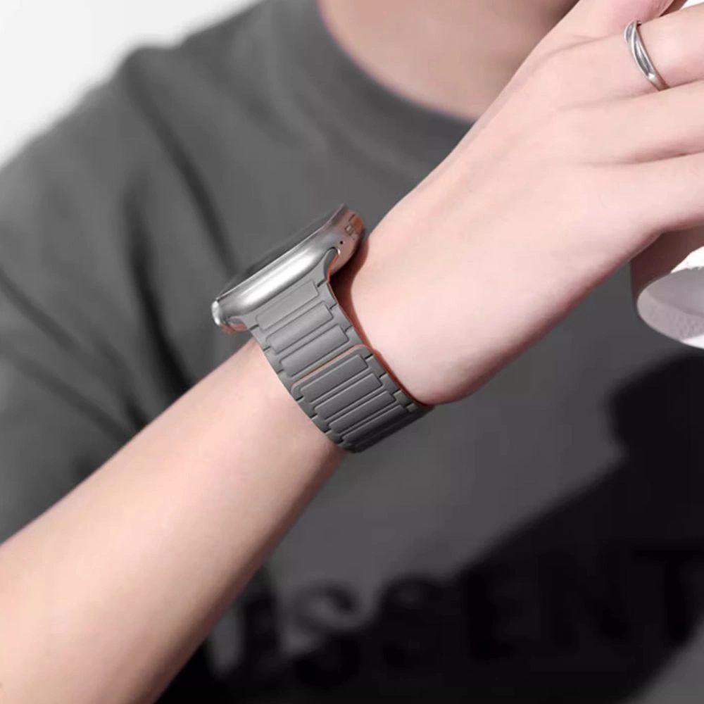 Tech-Protect IconBand magnētiskā siksniņa Apple Watch 4 / 5 6 7 8 9 SE Ultra 1 2 (42/44/45/49 mm) - Black | Magnetic...