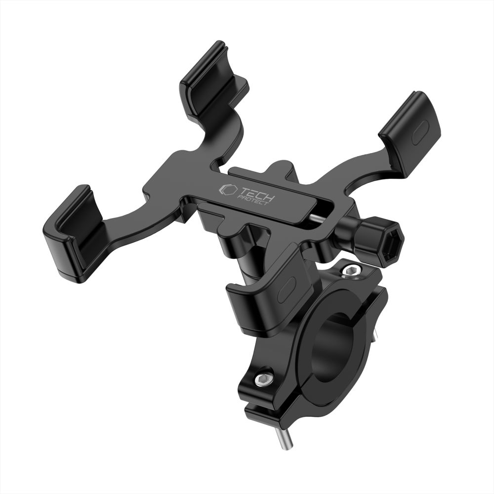 Tech-Protect V3 Bike Phone Holder for Handlebars, Black
