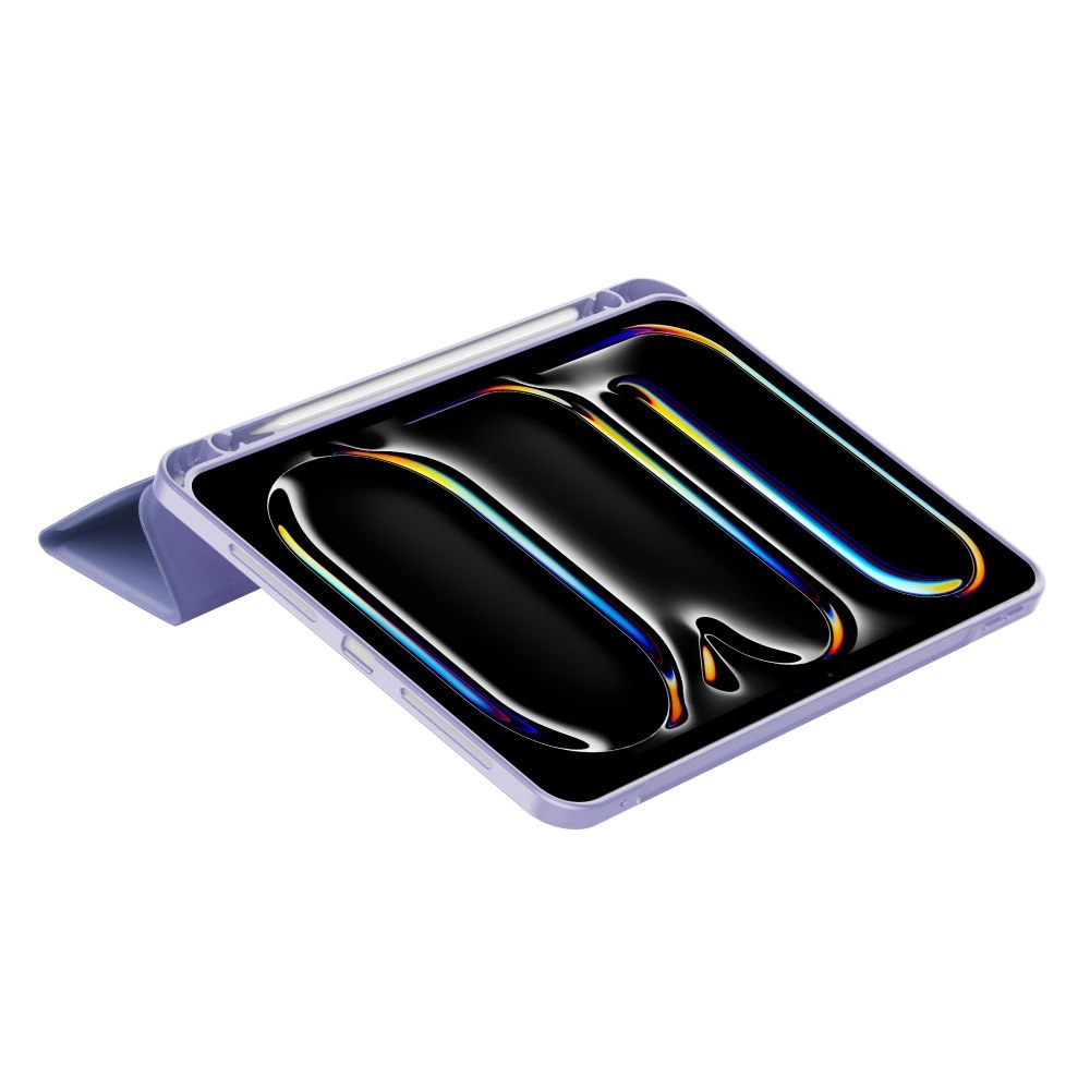 Apple iPad Pro 11\'\' (2024) (A2837 A2925) Tech-Protect SC Pen Protective Cover Case, Purple