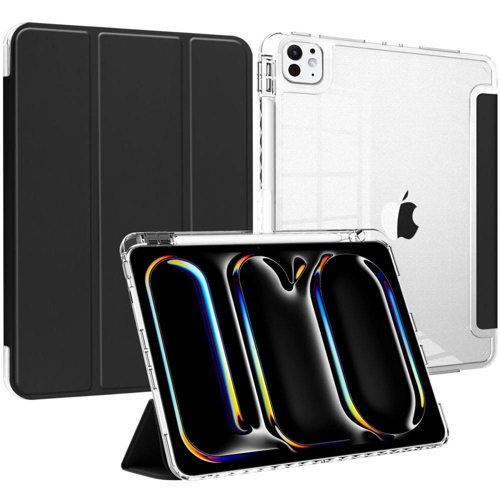 Apple iPad Pro 13\'\' (2024) (A2926 A2925) Tech-Protect SC Pen Hybrid Cover Case, Black