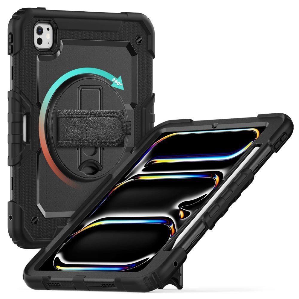 Apple iPad Pro 13\'\' (2024) (A2926 A2925) Tech-Protect Solid360 Cover Case, Black | Чехол Книжка для...