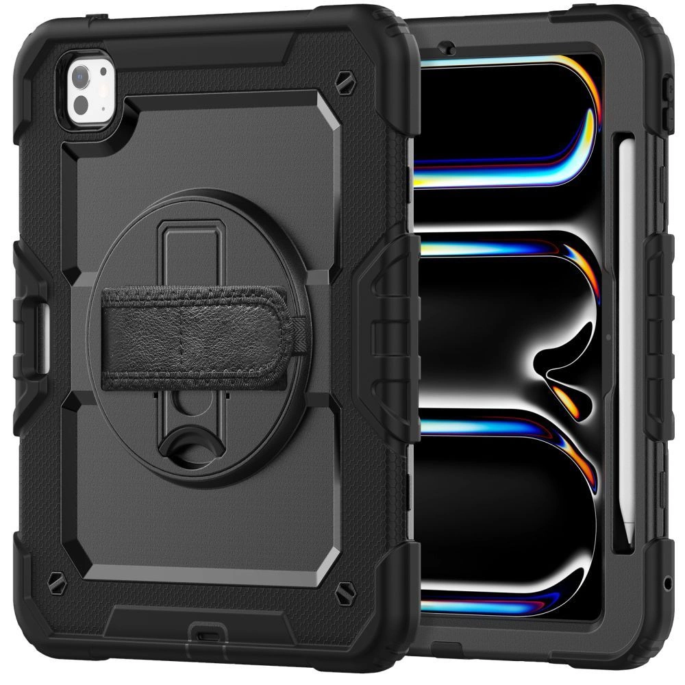 Apple iPad Pro 13\'\' (2024) (A2926 A2925) Tech-Protect Solid360 Cover Case, Black | Чехол Книжка для...