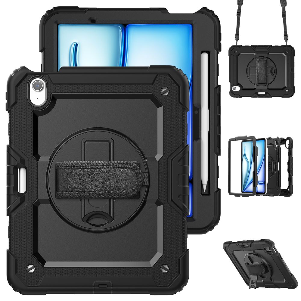 Tech-Protect iPad Air 11\" (2024) Case Solid360, Black