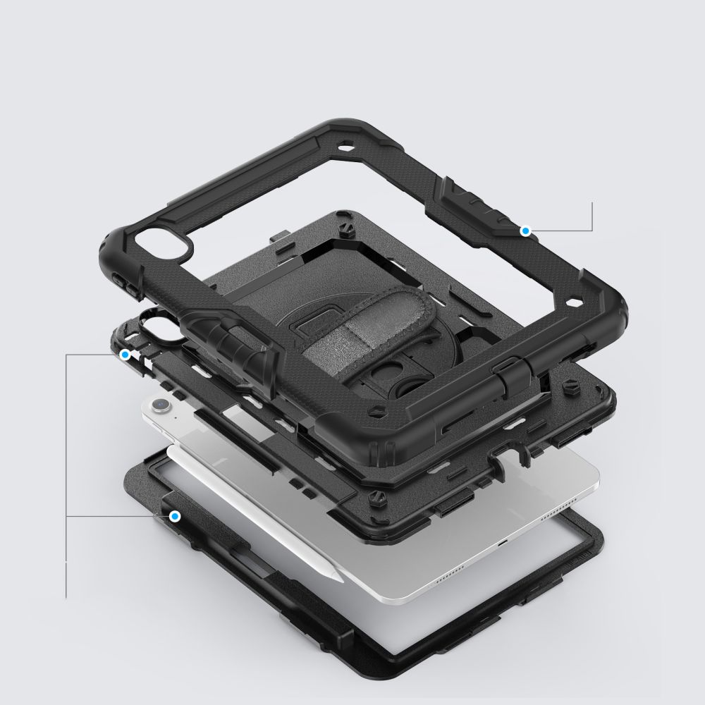 Tech-Protect iPad Air 11\" (2024) Case Solid360, Black