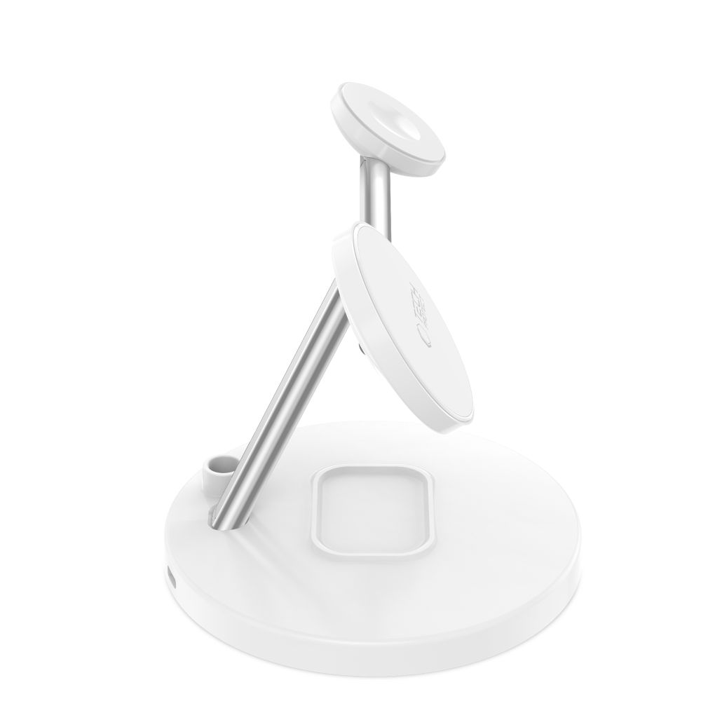 Tech-Protect QI15W-A35 3-in-1 MagSafe Wireless Charger White