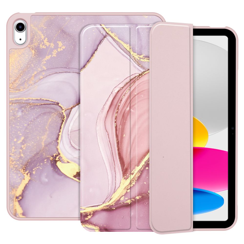 Чехол-книжка Tech-Protect SC Pen для iPad 10.9\" 2022, Pink Marble