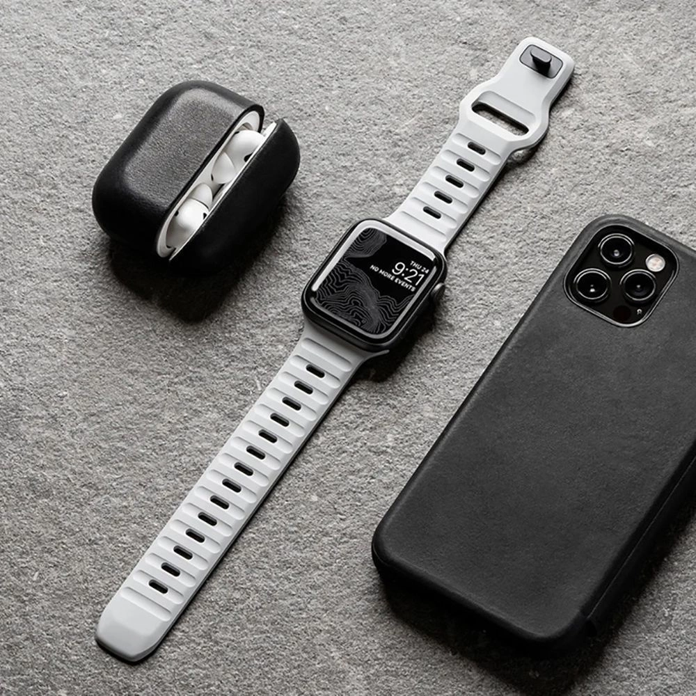 Tech-Protect IconBand līnija Apple Watch 4 / 5 6 7 8 9 SE Ultra 1 2 (42/44/45/49 mm) - smilšu krāsa | Line for sand