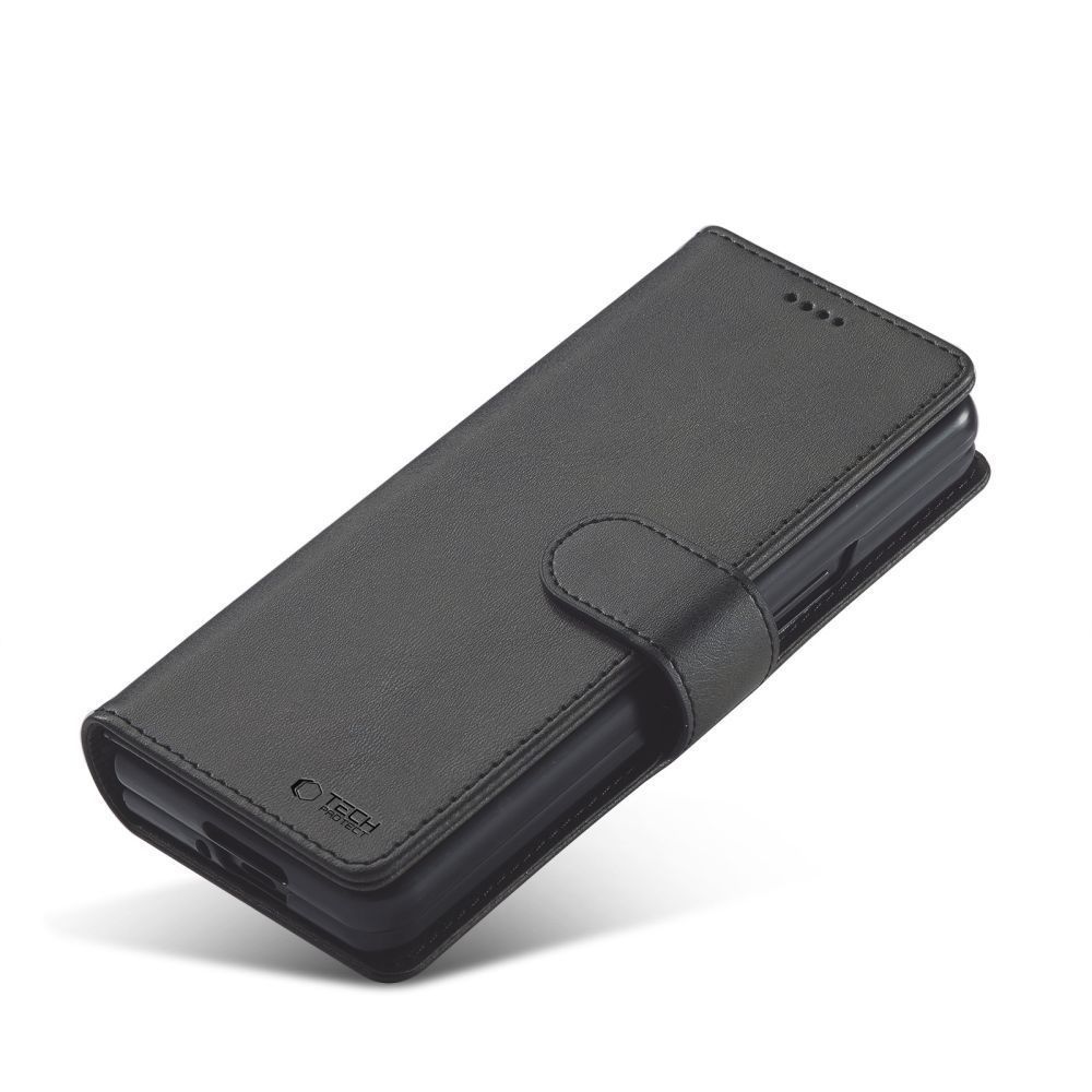 Samsung Galaxy Z Fold 6 ( SM-F956B/DS ) Tech-Protect Wallet Book Case Cover, Black | Telefona Vāciņš Maciņš...