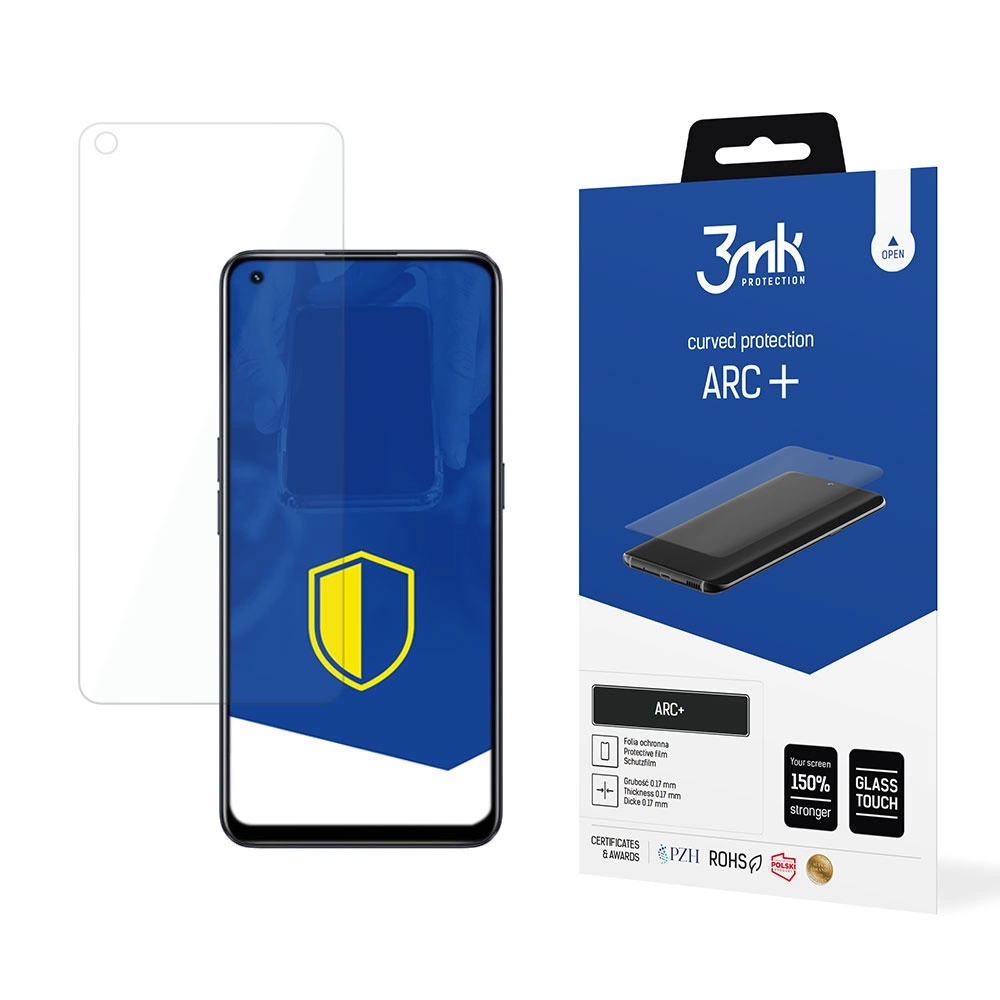 Realme 9 Pro 3MK ARC+ Protective Film Rounded Fullscreen Protector