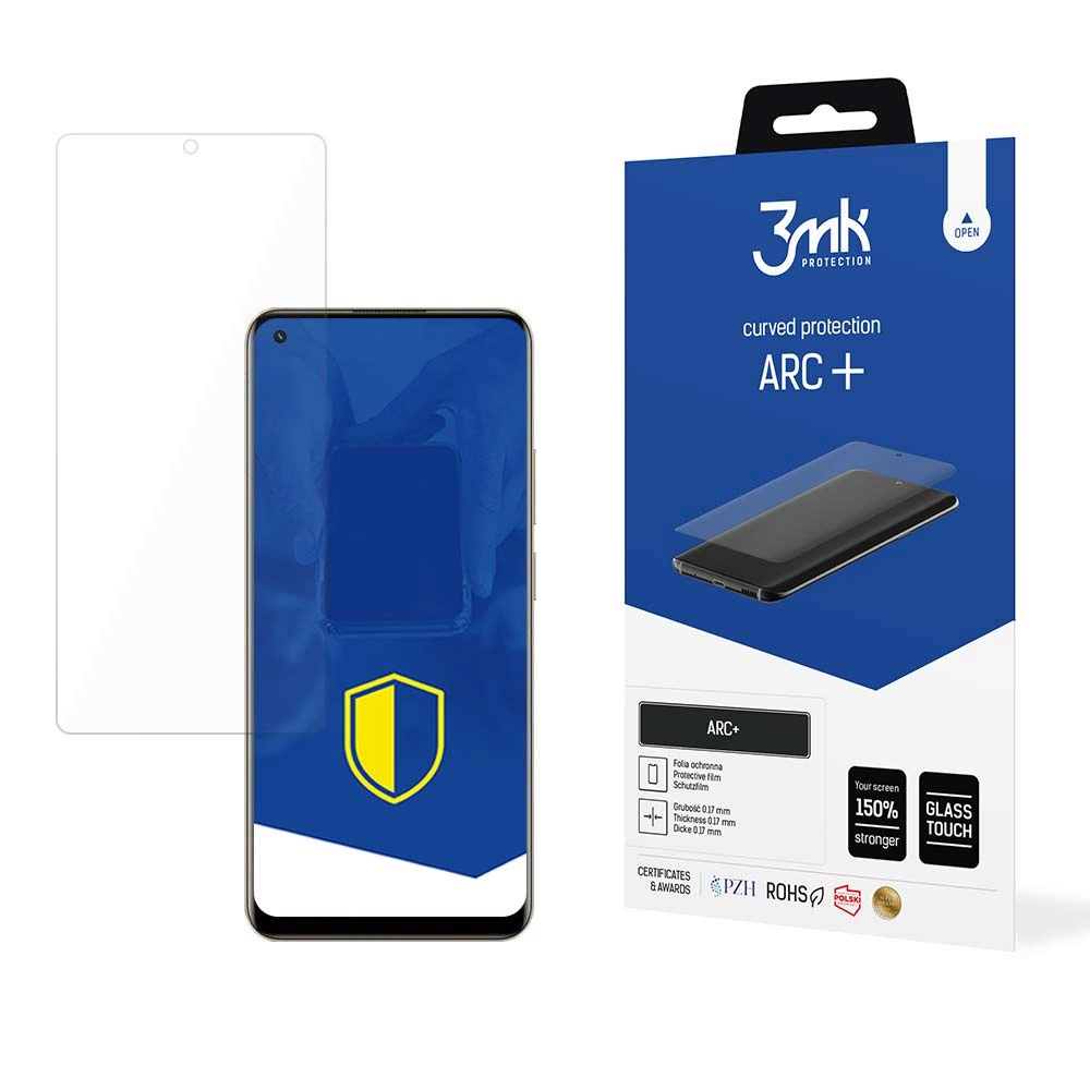 Realme 11 3MK ARC+ Protective Film Rounded Fullscreen Protector