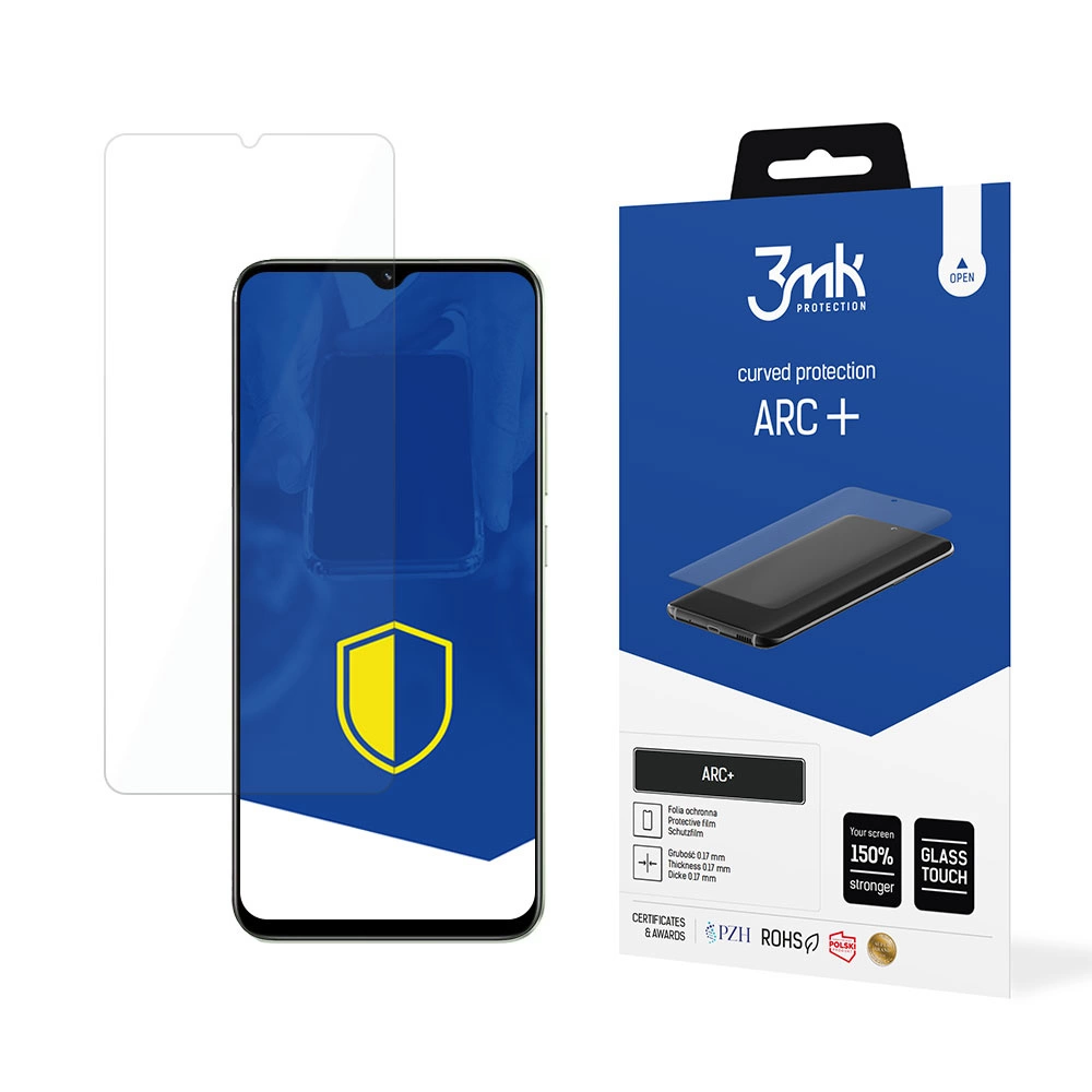 Realme C30 3MK ARC+ Protective Film Rounded Fullscreen Protector