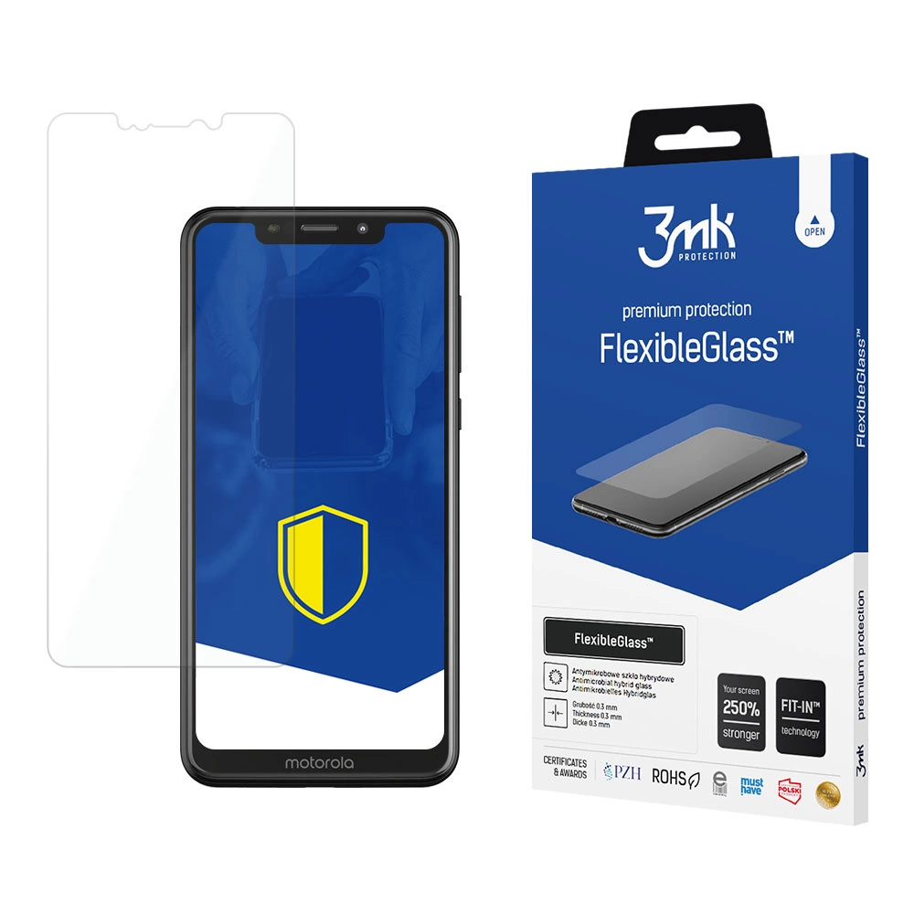 Motorola One 3MK Flexibleglass Tempered Glass Screen Protector