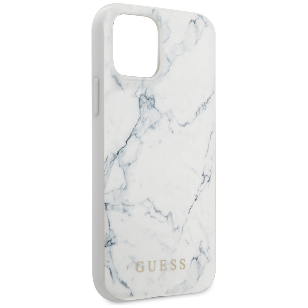 Guess GUHCP12LPCUMAWH iPhone 12 Pro Max 6,7\\\" white hardcase Marble