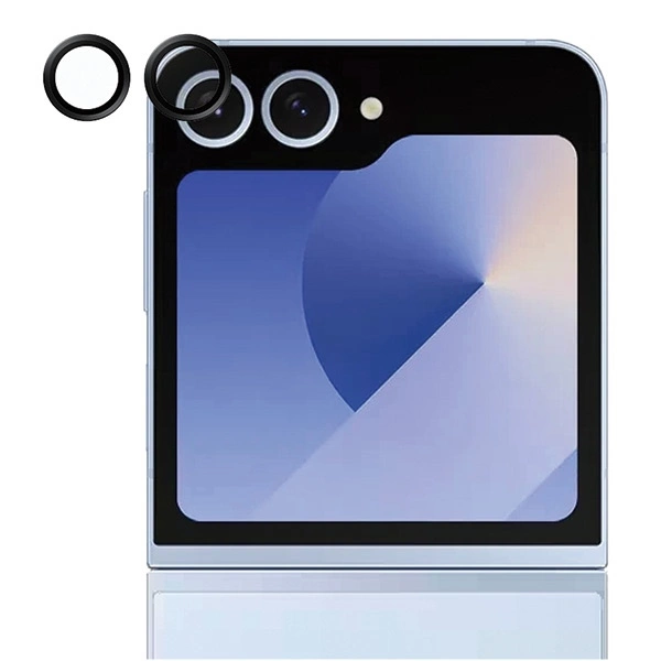 SAFE by PanzerGlass camera cover for Samsung Galaxy Z Flip 6 - with black frame
