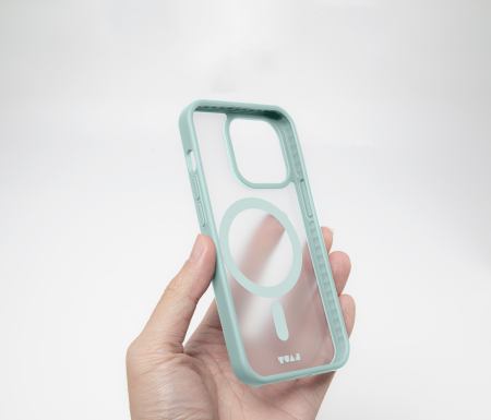 LAUT Huex Protect case with MagSafe for iPhone 13 / 14 15 - mint