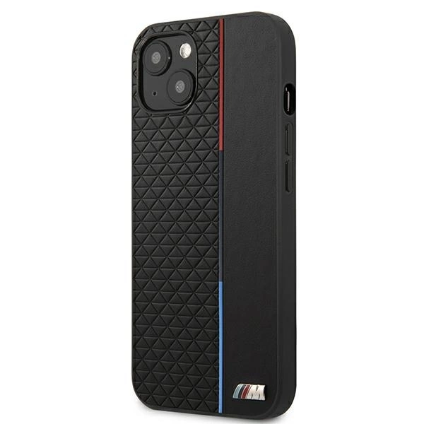 bMW BMHCP13MTRTBK iPhone 13 6,1\\\" melns cietais vāciņš M Collection Triangles | case cover black hardcase