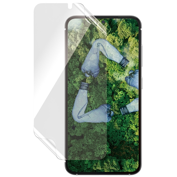 PanzerGlass Matrix hybrid glass with positioner for Samsung Galaxy S23