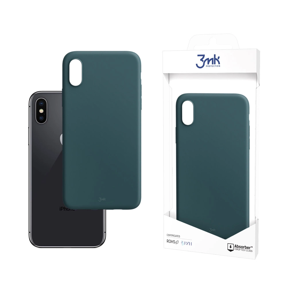 Apple iPhone X / Xs / 10 5.8'' 3MK Matt Case Cover, Green