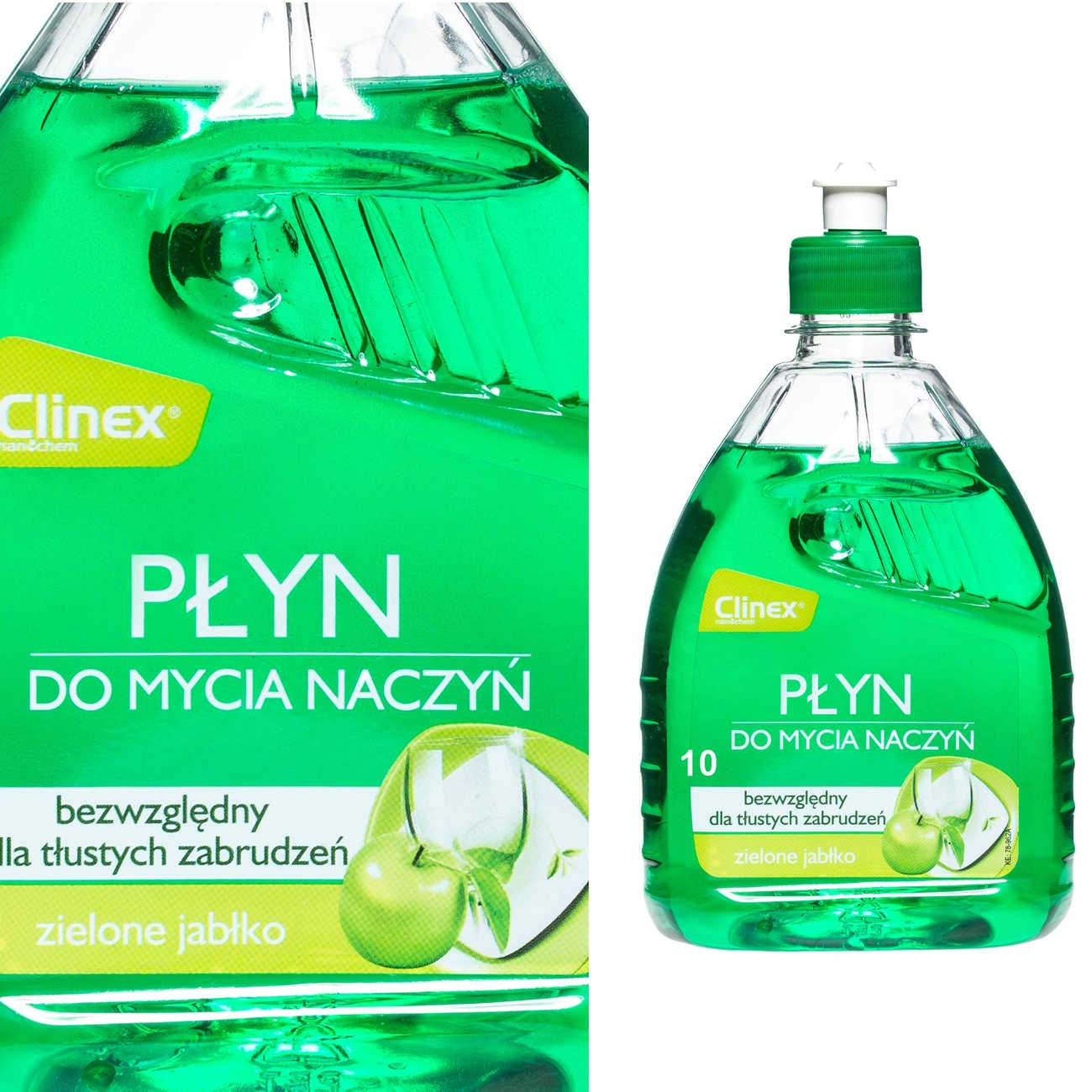 Koncentrēts šķidrums trauku mazgāšanai ar rokām bez svītrām un traipiem CLINEX HandWash 500ML | Concentrate...