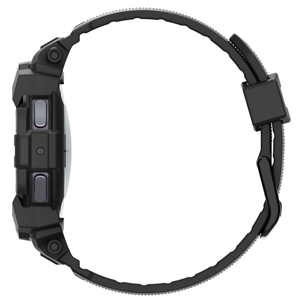 Spigen Rugged Armor Pro strap case for Samsung Galaxy Watch 7 (44 mm) - black