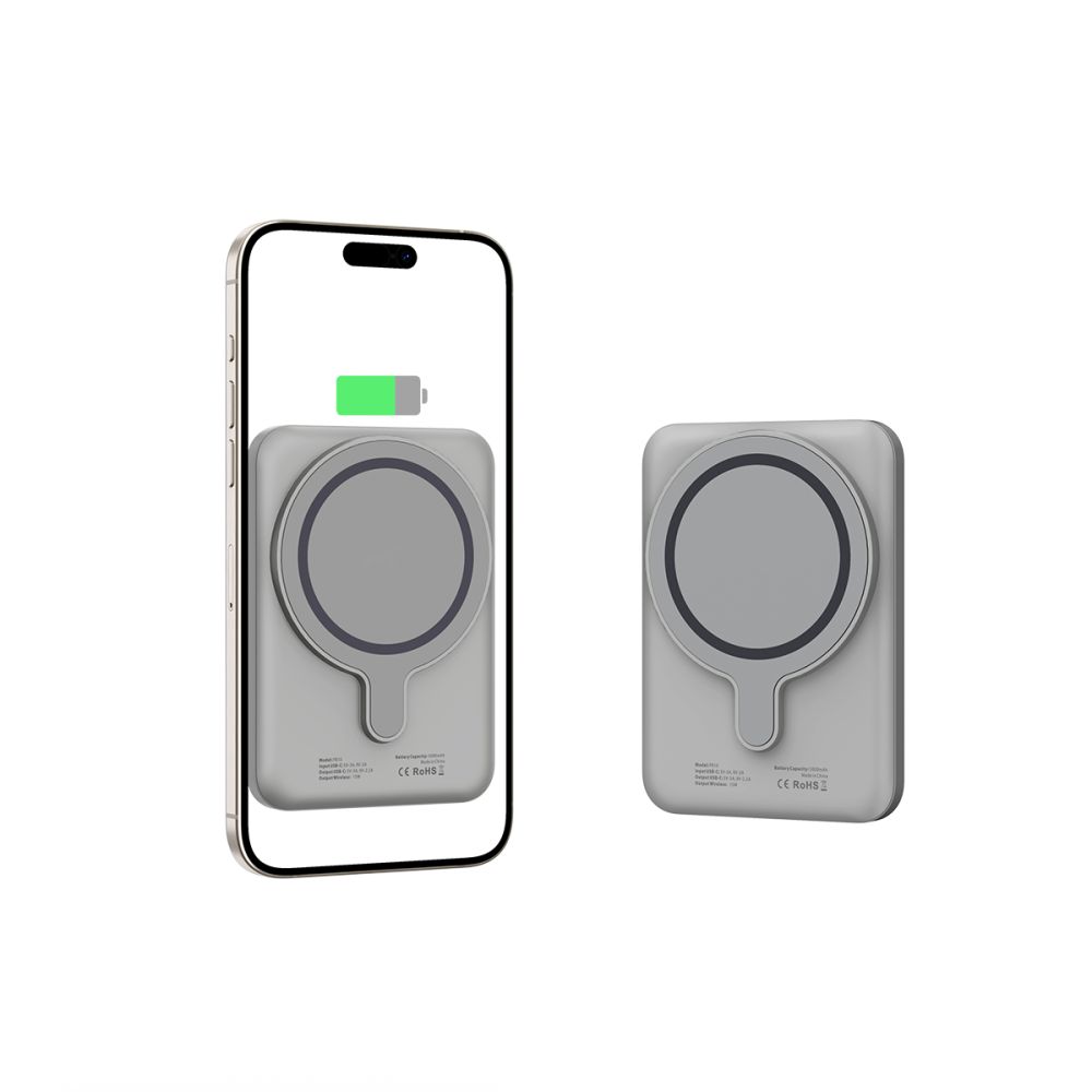 Tech-Protect PB10 LifeMag MagSafe 5000 mAh powerbank - titanium