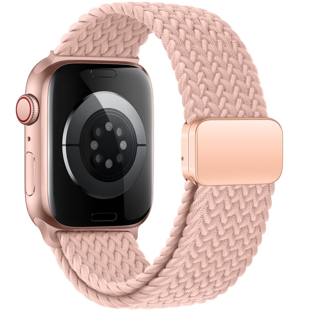 Ремешок Tech-Protect Nylonmag для Apple Watch (42 / 44 / 45 / 49 mm), розовый