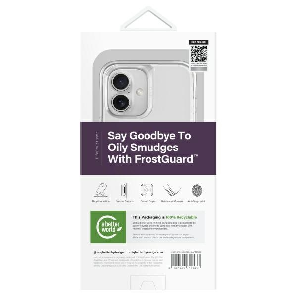 Зарядный чехол UNIQ LifePro Xtreme Magclick для iPhone 16 - прозрачный