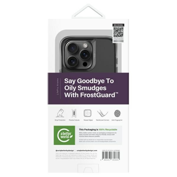 Uniq iPhone 16 Pro Case LifePro Xtreme Magclick Charging, Gray