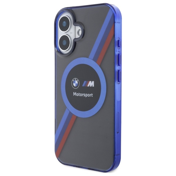 Чехол BMW Motosport IML Circle MagSafe для iPhone 16 - черный