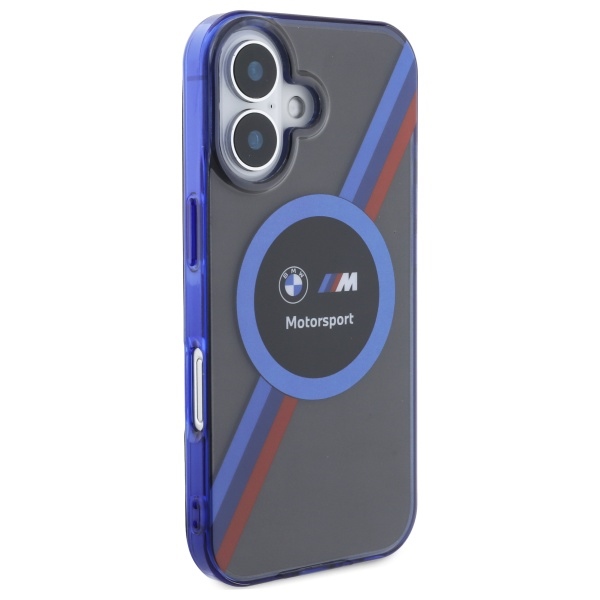 Чехол BMW Motosport IML Circle MagSafe для iPhone 16 - черный