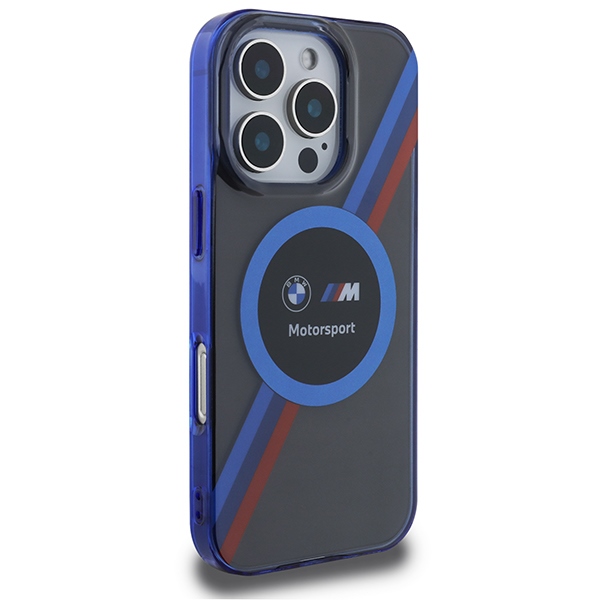 BMW Motosport IML Circle MagSafe Case for iPhone 16 Pro Max - black