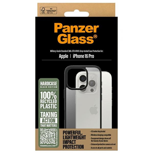 PanzerGlass HardCase iPhone 16 Pro 6.3" black/black 1296