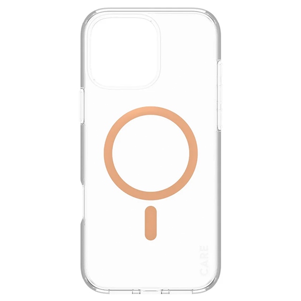PanzerGlass iPhone 16 Pro Max Case CARE Flagship MagSafe, Peach
