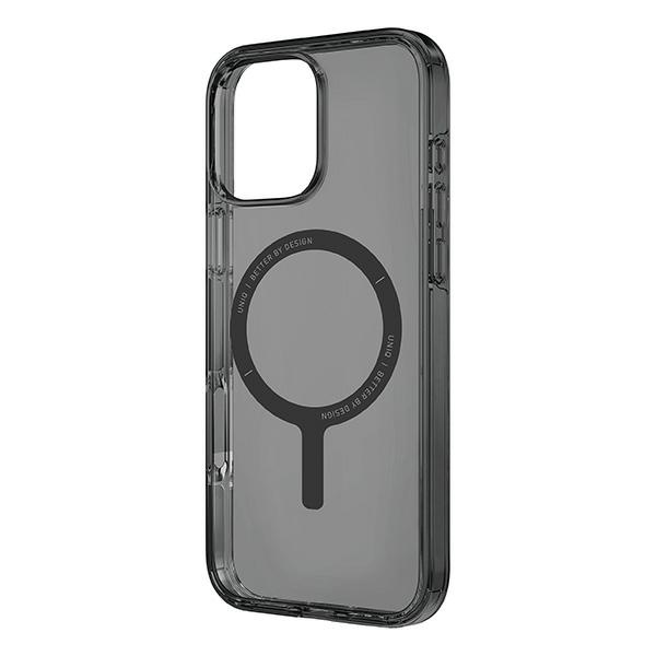 Uniq iPhone 16 Pro Max Case Clario Magclick Charging, Smoke