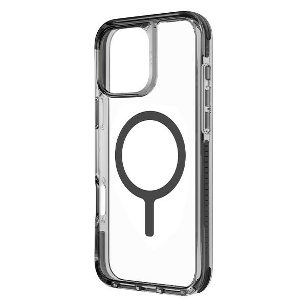 Uniq Combat iPhone 16 Plus 6.7" case Magclick Charging black/carbon black