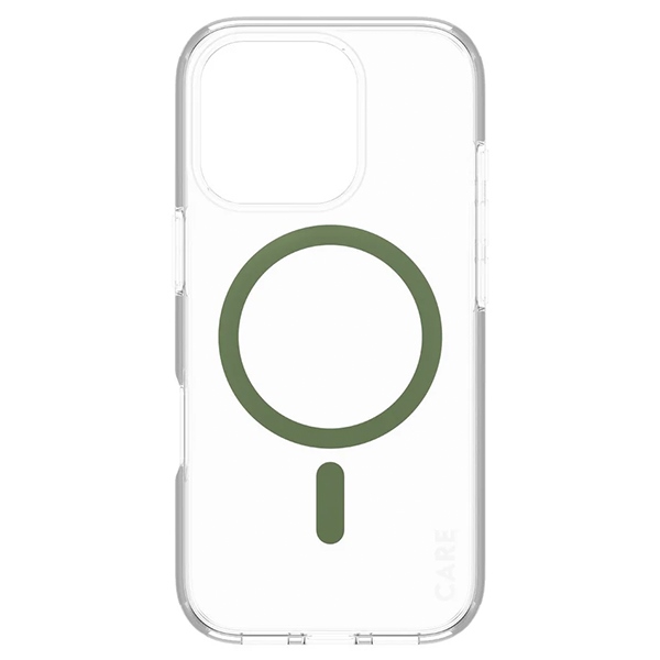 PanzerGlass iPhone 16 Pro Case CARE Flagship Case, Green (MagSafe)