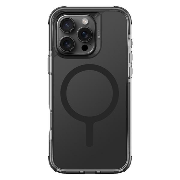 Uniq Combat iPhone 16 Pro Max 6.9" case Magclick Charging black/carbon black