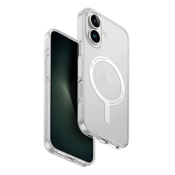 Uniq iPhone 16 Case Clario Magclick Charging, Transparent