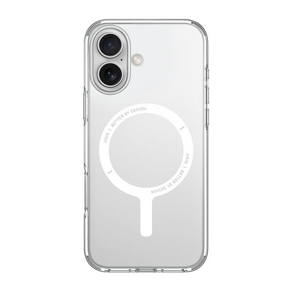 Uniq iPhone 16 Case Clario Magclick Charging, Transparent