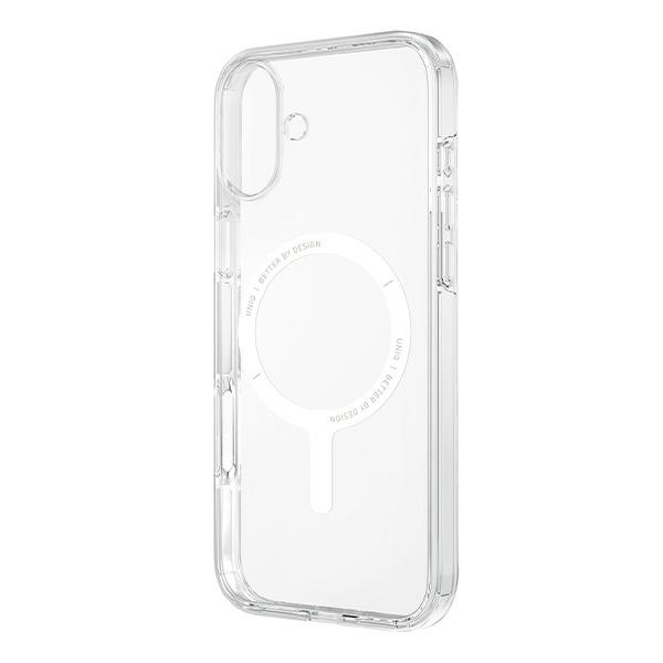 Uniq iPhone 16 Case Clario Magclick Charging, Transparent