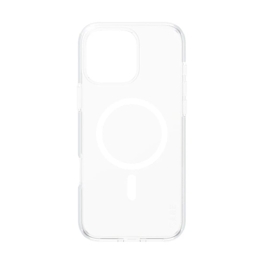 CARE by PanzerGlass Flagship Case for iPhone 16 Pro Max MagSafe, Transparent White