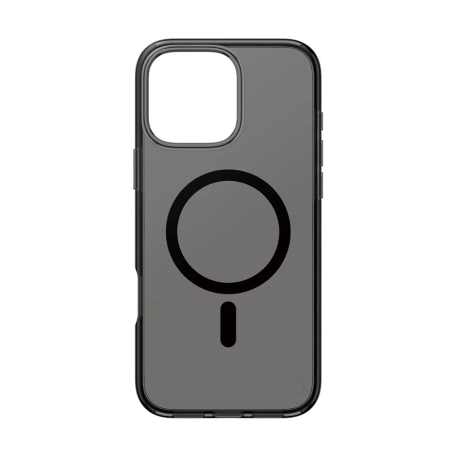 CARE by PanzerGlass Flagship vāciņš iPhone 16 Pro Max, MagSafe, dūmakaini melns