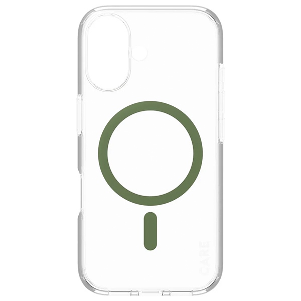 Чехол PanzerGlass для iPhone 16 CARE Flagship Case, зеленый (MagSafe)