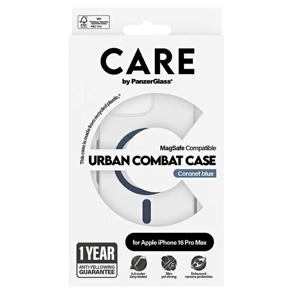 PanzerGlass iPhone 16 Pro Max Flagship Case MagSafe, Blue