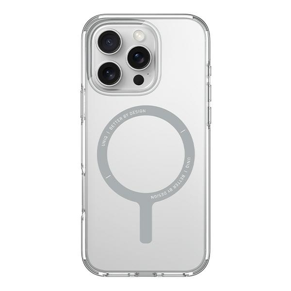 Uniq Clario iPhone 16 Pro Max 6.9" Magclick Charging case transparent/lucent clear