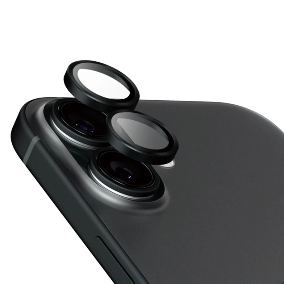 PanzerGlass Hoops Ceramic Lens Protector for iPhone 16 / 16 Plus