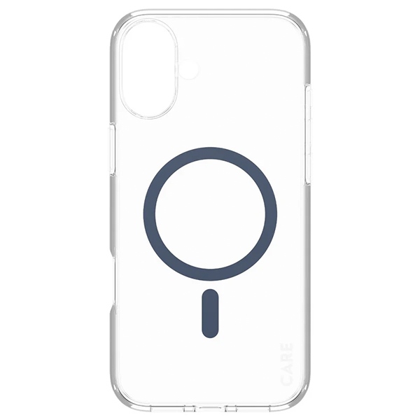PanzerGlass iPhone 16 Plus Case CARE Flagship MagSafe, Blue